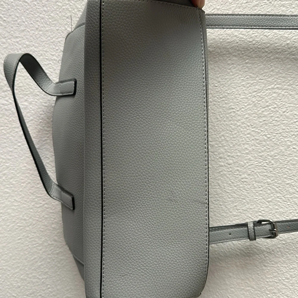 Nanette Lepore Blue purse with a removable crossbody strap and 2 handles | EUC - Picture 8 of 9